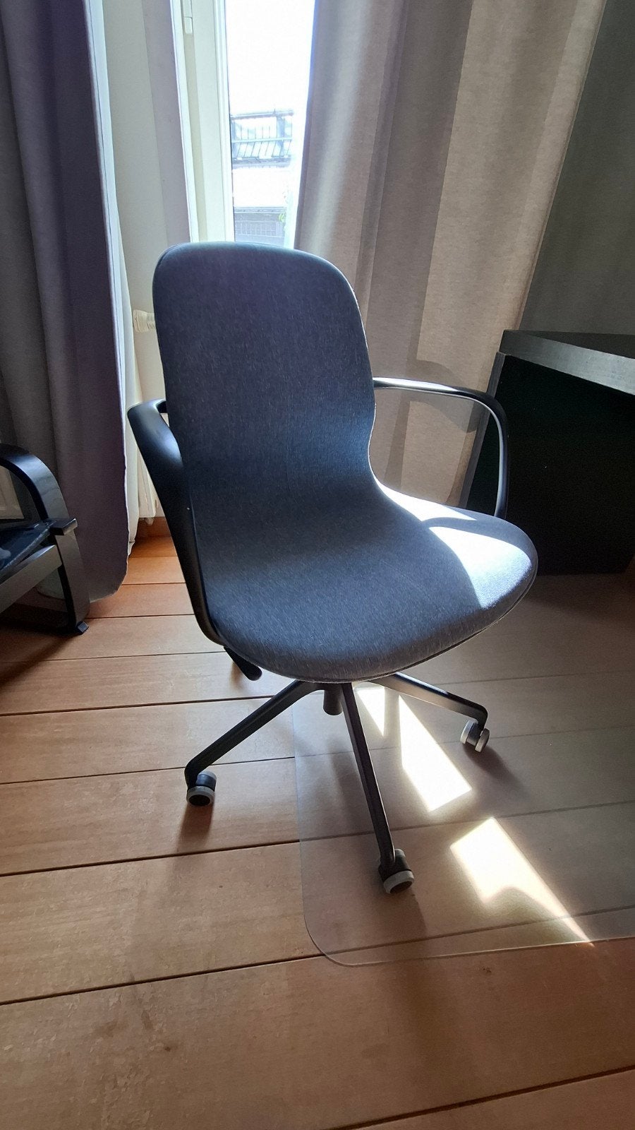 Bureaustoelen, Enlèvement, Utilisé, Noir, Chaise de bureau