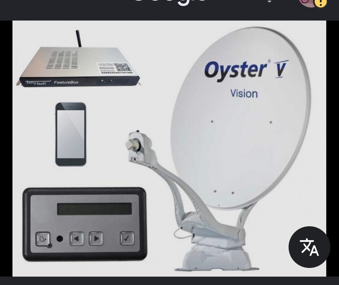 Oyster automatische schotelantenne, TV, Hi-fi & Vidéo, Enlèvement, Antenne (parabolique)