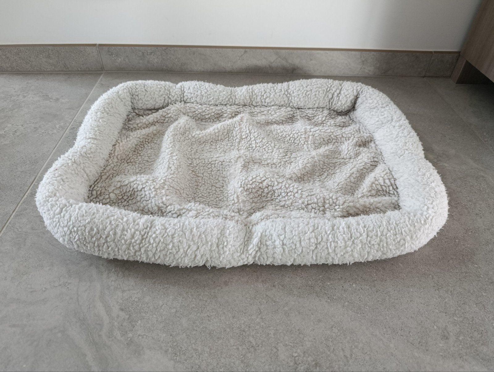 coussin moelleux style moumoute pour chien/chat, 67x50, Enlèvement, Utilisé