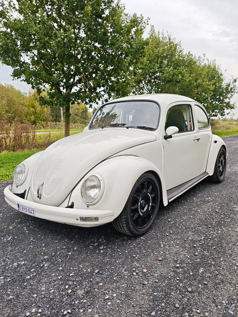 Dikke Vw kever 1800cc perfecte staat, gekeurd voor verkoop, Achterwielaandrijving, 4 cilinders, Wit, Leder