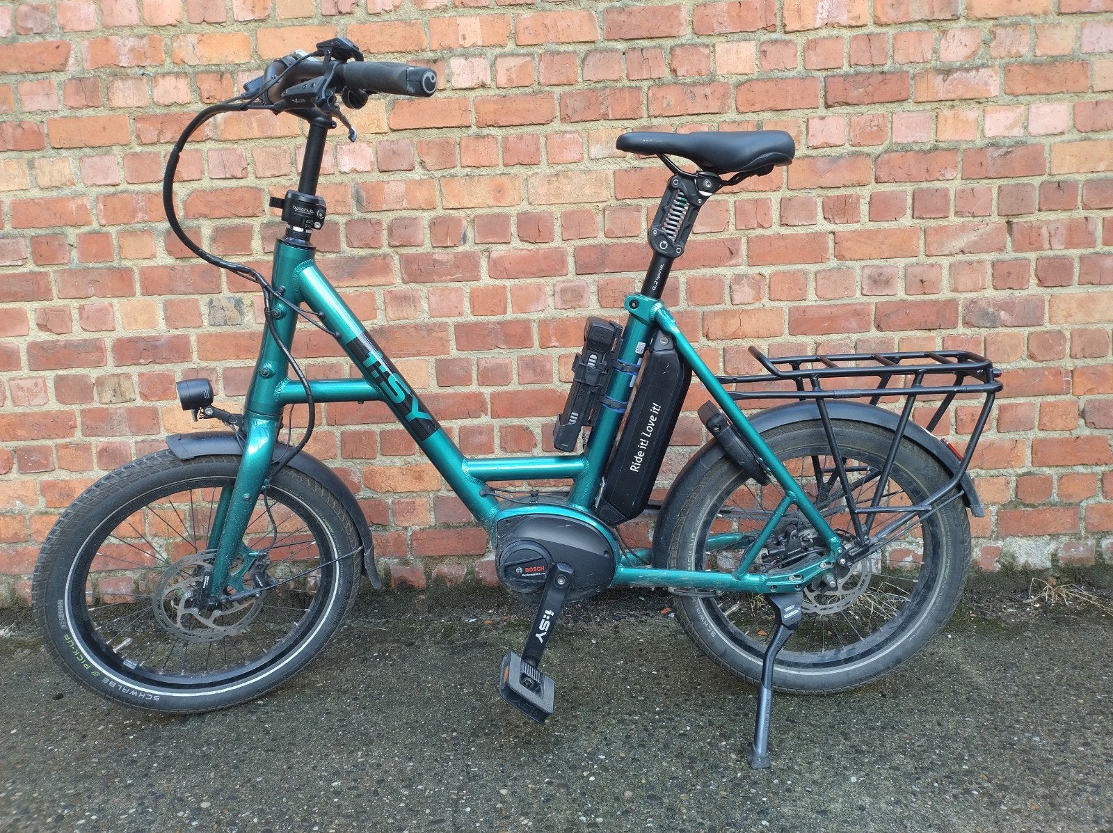 Elektrische fiets IS:Y E5 te koop, Gebruikt, Versnellingen, 18 tot 20 inch, Deels opvouwbaar