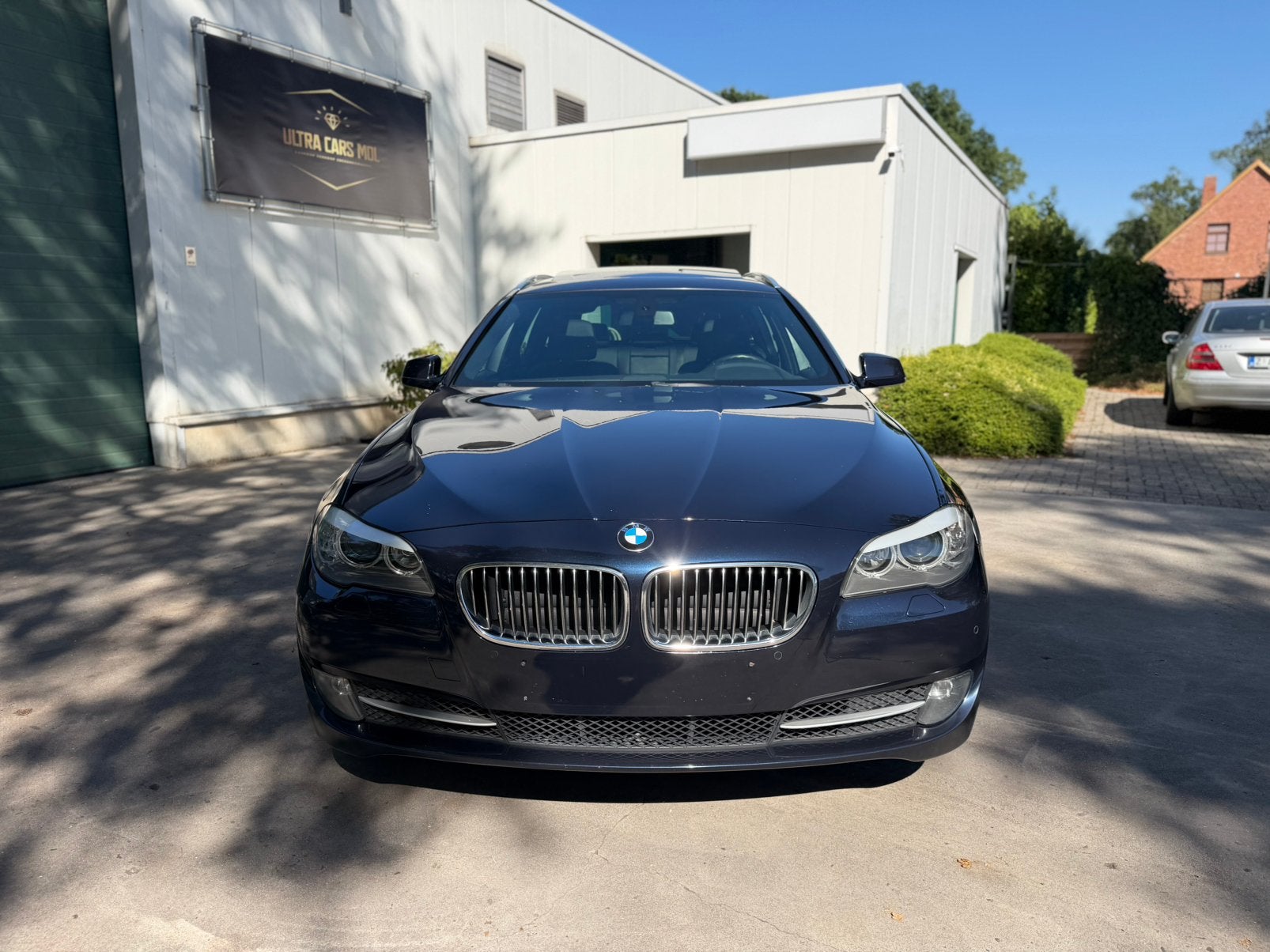 BMW 520D Break Sportautomaat/Euro 5/Panoramadak/Sportstoelen, Leder, Bedrijf, Te koop, Lichtsensor