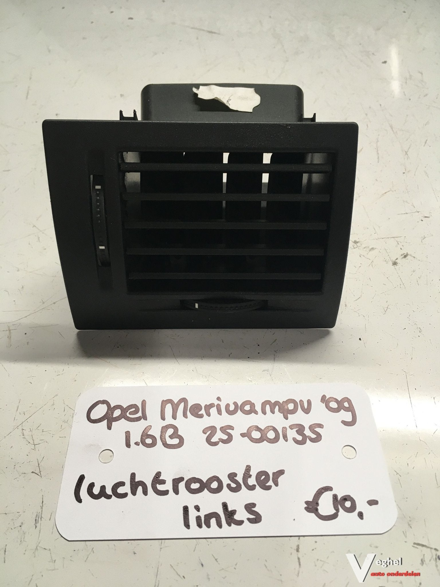 Opel Meriva 2009 2500135  Luchtrooster Links, -, Utilisé, -, -