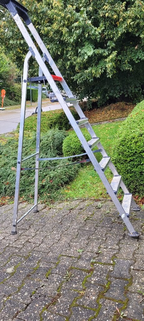 haute échelle, 2 à 4 mètres, Pliable ou rétractable/escamotable, Comme neuf, Échelle