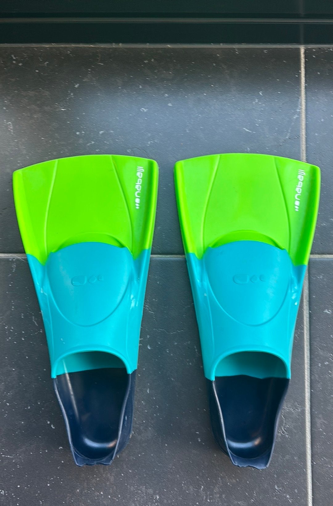 Nabaiji zwemvliezen, Watersport en Boten, Ophalen of Verzenden, Gebruikt, Snorkelvinnen