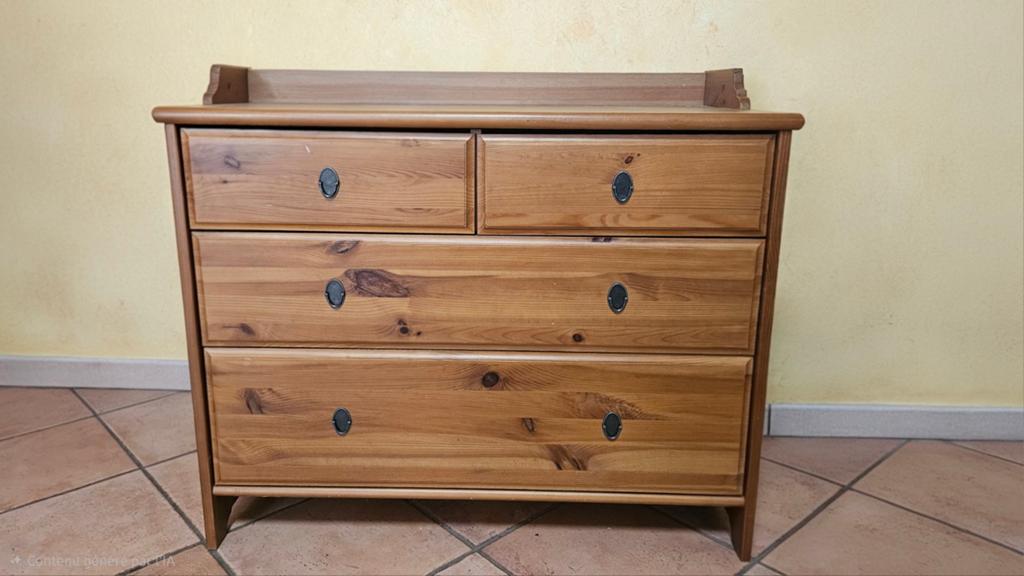 Kleine houten opbergunit., Huis en Inrichting, Ophalen