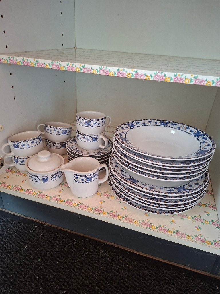 Services  assiettes, Enlèvement