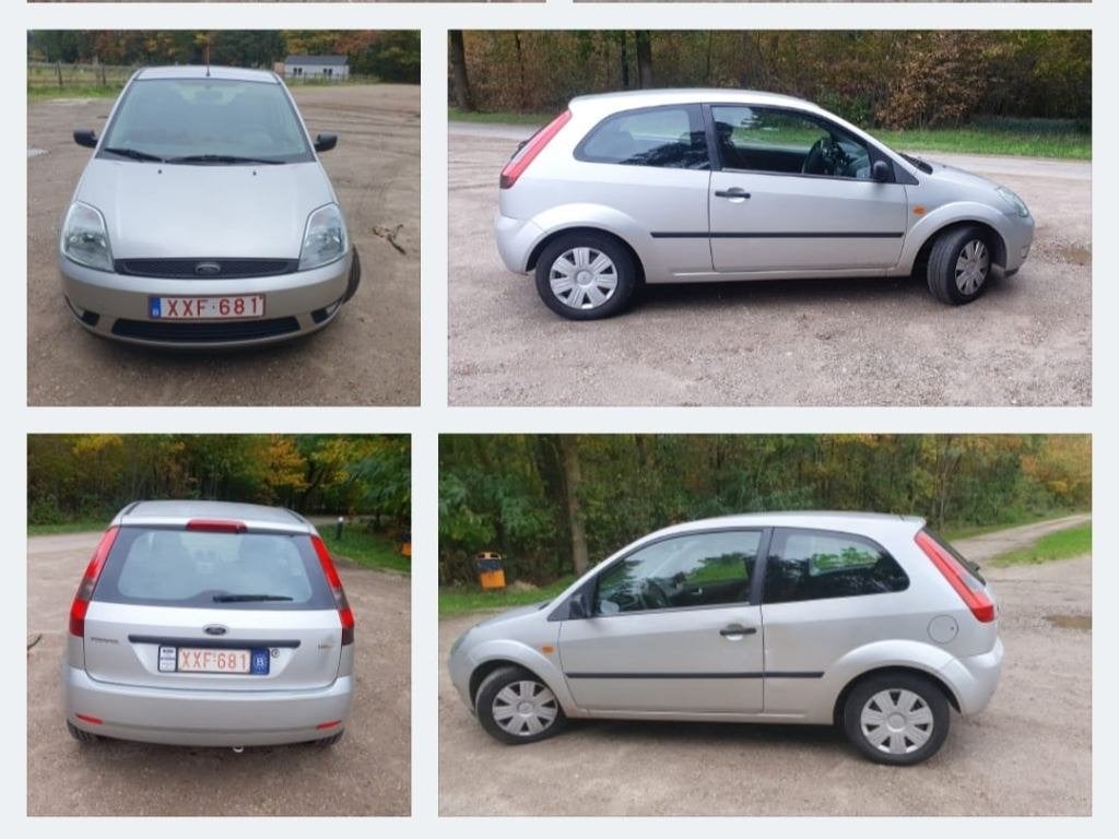 Ford Fiesta diesel, Autos, Argent ou Gris, Achat, Entretenue par le concessionnaire, Noir