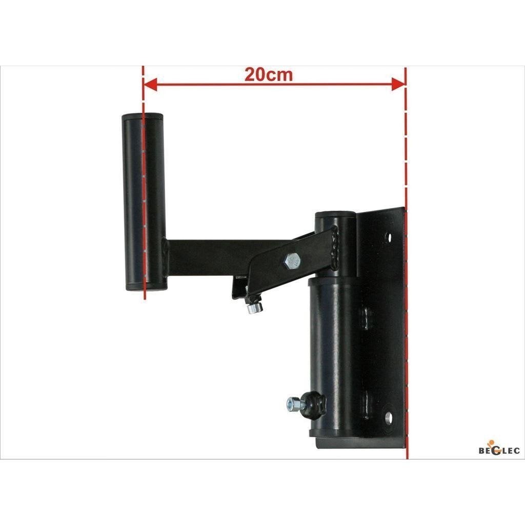 Muur beugel voor speakers afmeting 20cm, Tot 40kg, Musique & Instruments, Pieds, Enlèvement ou Envoi, Neuf