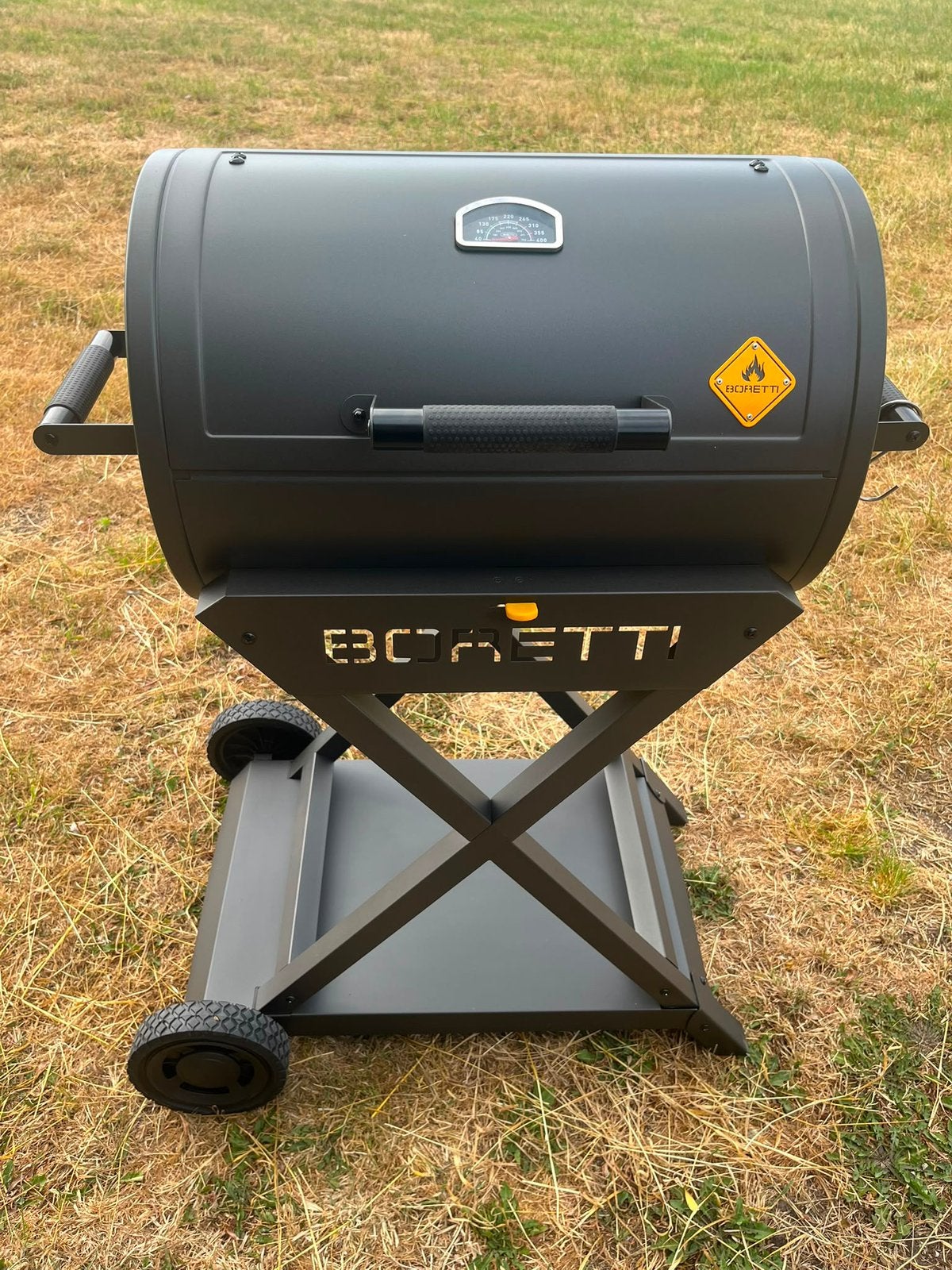 Barbecue Borretti, Jardin & Terrasse, Barbecues au charbon de bois, Enlèvement, Comme neuf