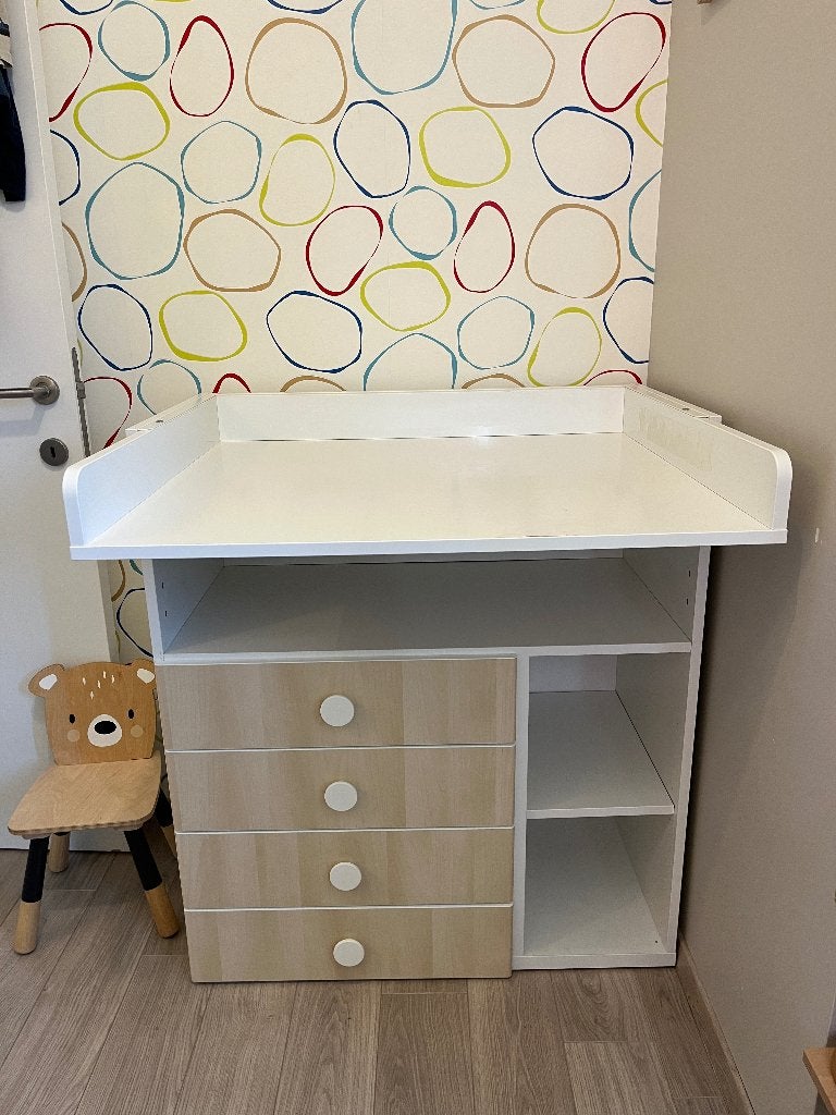 Luiertafel ikea, Ophalen, Zo goed als nieuw, Commode