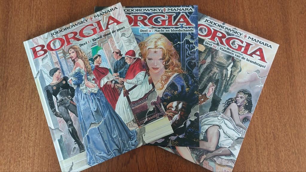 Borgia: Deel 1+2+3 - Jodorowsky & Manara, Boeken, Stripverhalen, Ophalen, A. Jodorowski; M. Manara