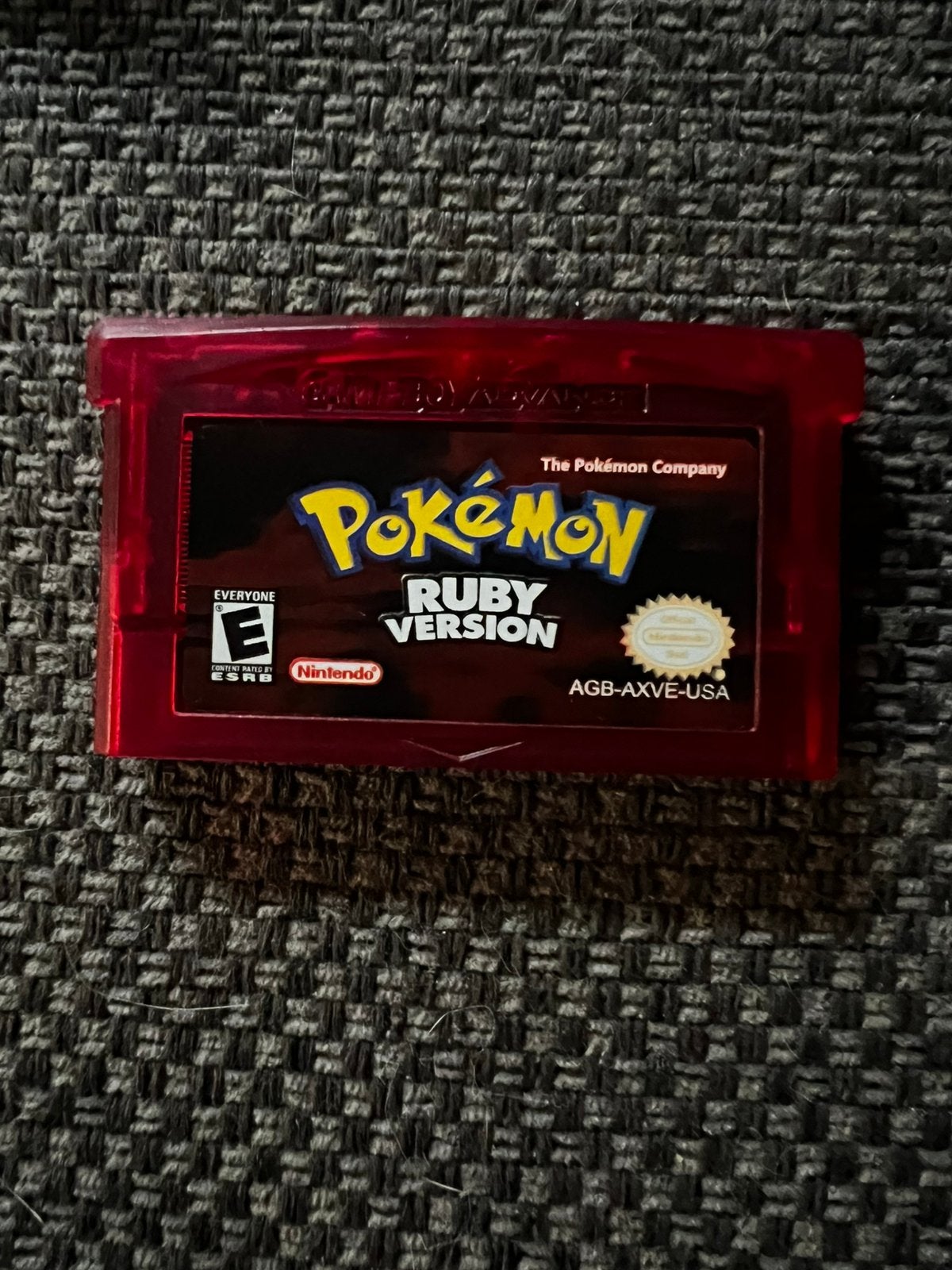 Gameboy advance Pokemon Ruby Version, Games en Spelcomputers, Ophalen of Verzenden, Gebruikt