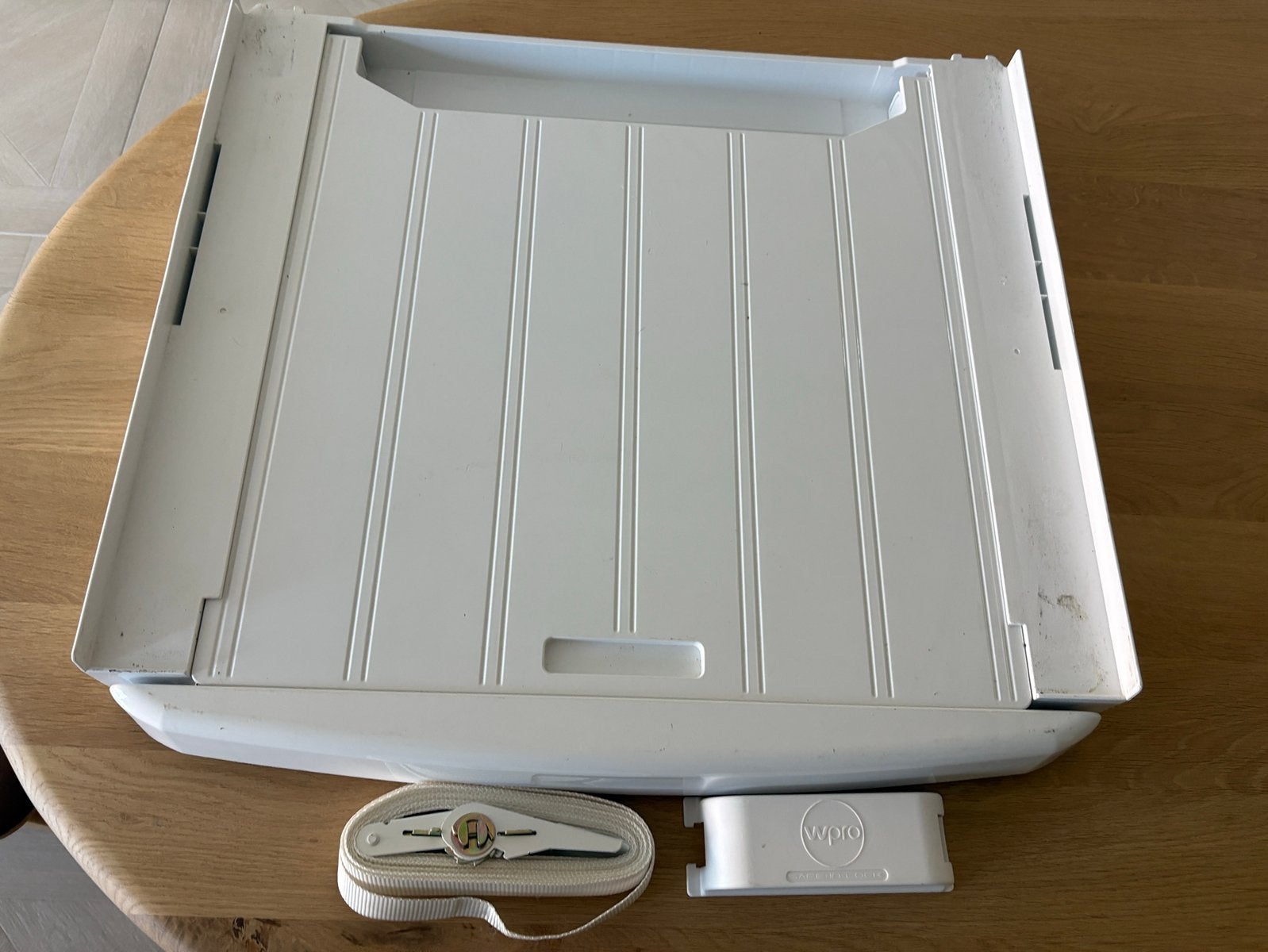 Tussenstuk / opzetstuk voor wasmachine en droger, Elektronische apparatuur, Onderdelen en Toebehoren, Zo goed als nieuw, Ophalen