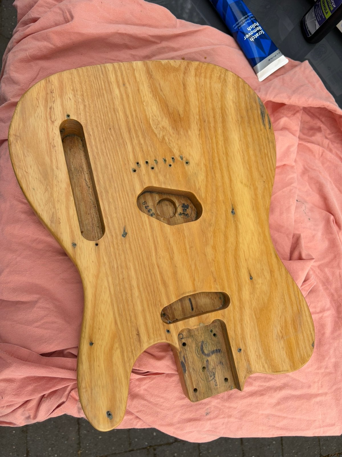 Corps Fender telecaster 1977 natural ash, Musique & Instruments, Enlèvement, Guitare électrique
