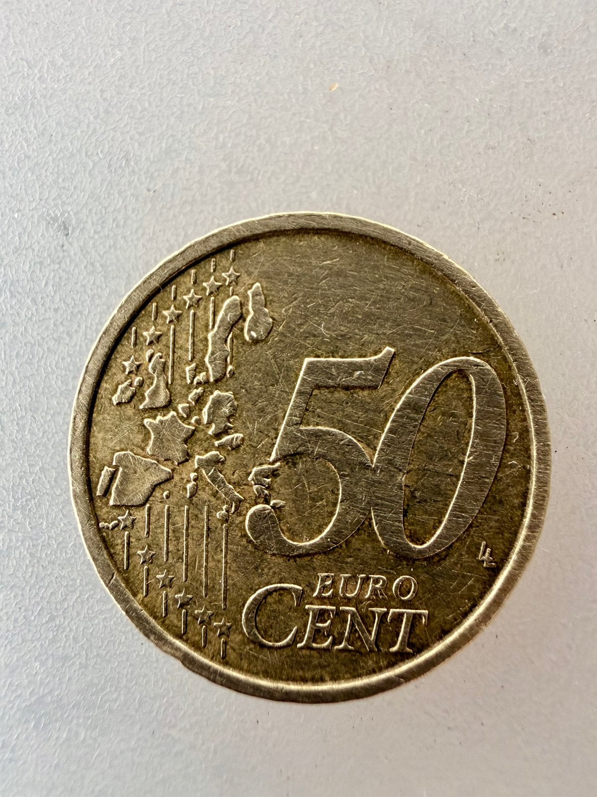 50 cent 2002 Marcus Aurelius Italy, Ophalen, Losse munt