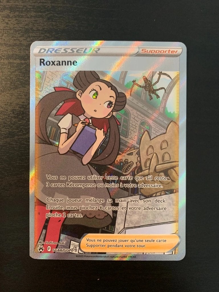 Roxanne GG66/GG70 FR (carte Pokémon), Enlèvement ou Envoi, Comme neuf, Cartes en vrac