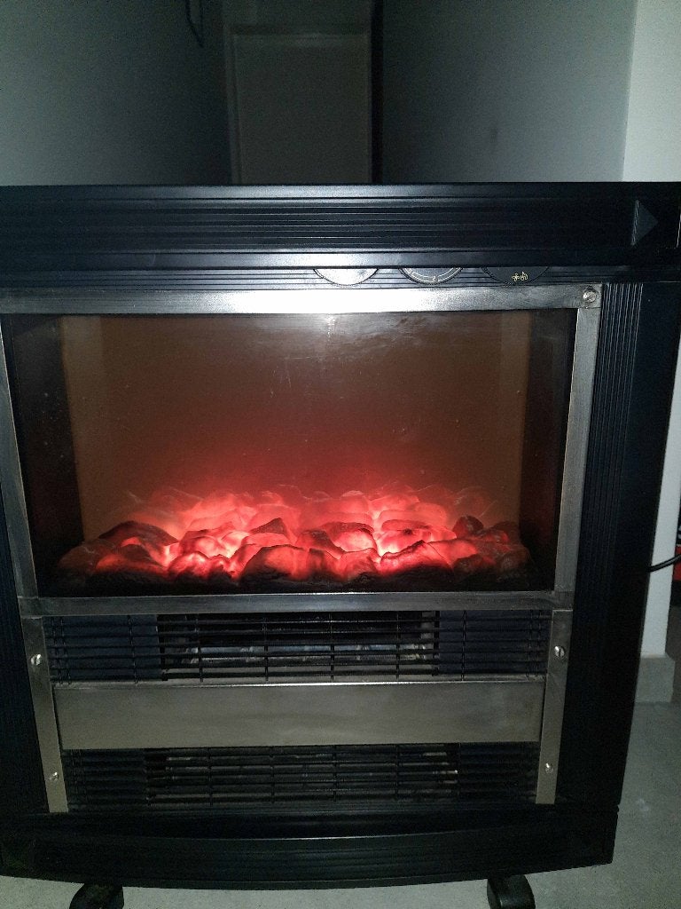 cheminées, Enlèvement, Comme neuf, Cheminée sur pied, Cheminée électrique
