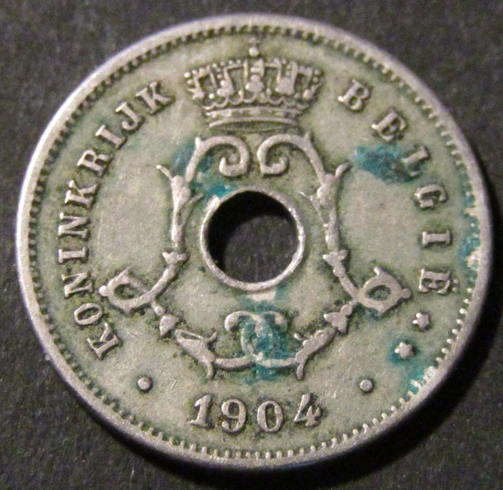 5 centimes 1904 en néerlandais - Leopold II, Enlèvement ou Envoi, Autre, Monnaie en vrac