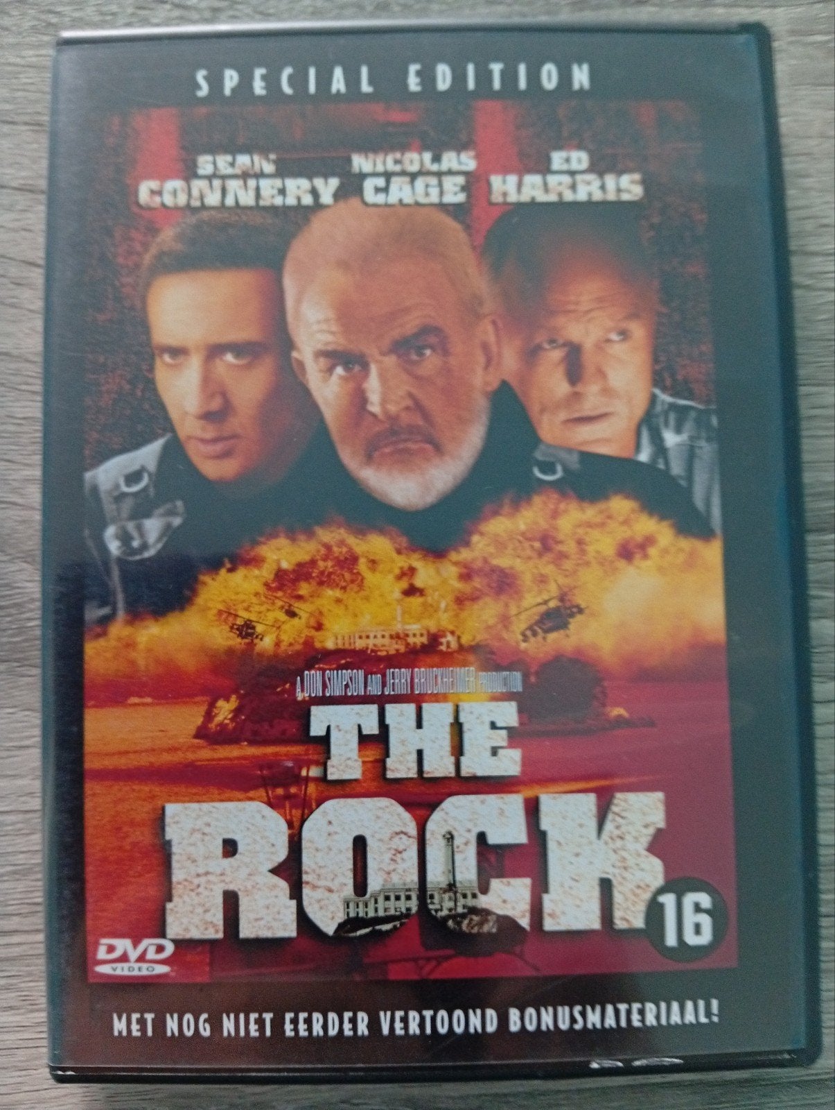 Le DVD d'action rock de Sean Connery, Français, Enlèvement ou Envoi, Comprend un livret, Comme neuf