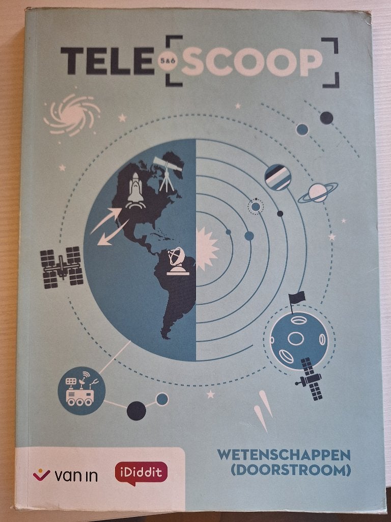Telescoop 5 6 D wetenschappen leerboek, Livres, Enlèvement, Comme neuf, Van In