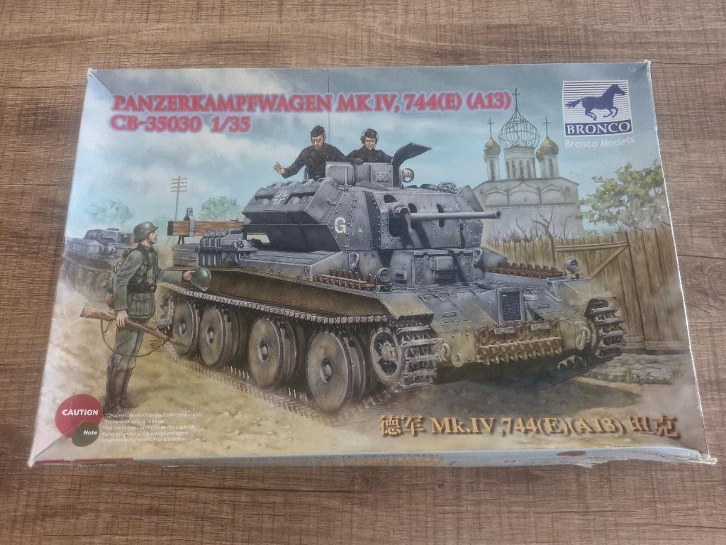 Bronco 1/35 Panzerkampfwagen Mk.IV 744(E) (A13), Hobby en Vrije tijd, Overige merken, Tank, 1:32 tot 1:50, Ophalen of Verzenden