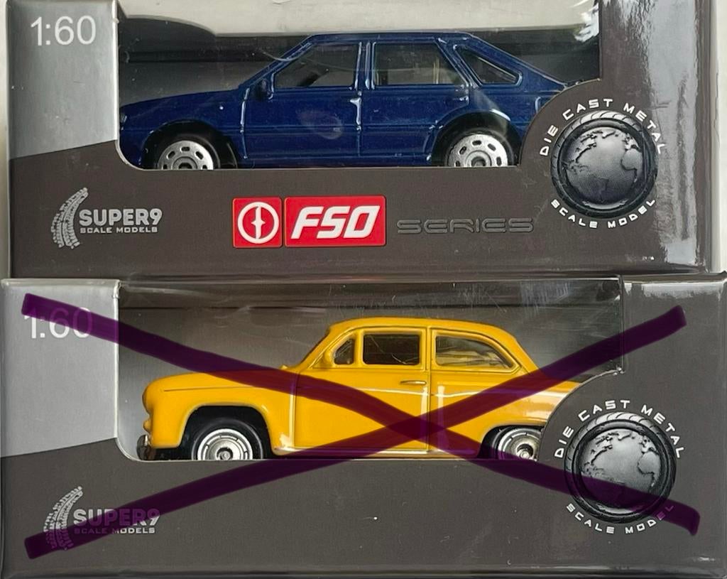 Super9 FSO Polonez 1:60, Enlèvement ou Envoi, Comme neuf, Voiture