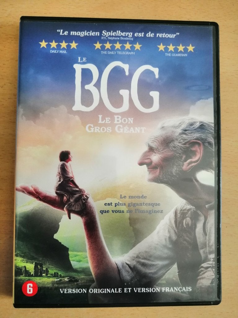 DVD Le Bon Gros Géant 2016 ‧ Fantasy/Enfant ‧ 1h 57m, Enlèvement ou Envoi, Anglais, Aventure, Français