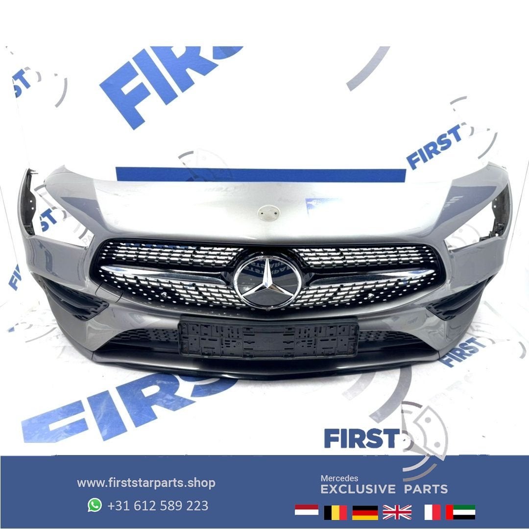 W118 CLA AMG BUMPER ZWART WIT GRIJS VOORBUMPER + DIAMOND GRI, Utilisé, -, Avant, -