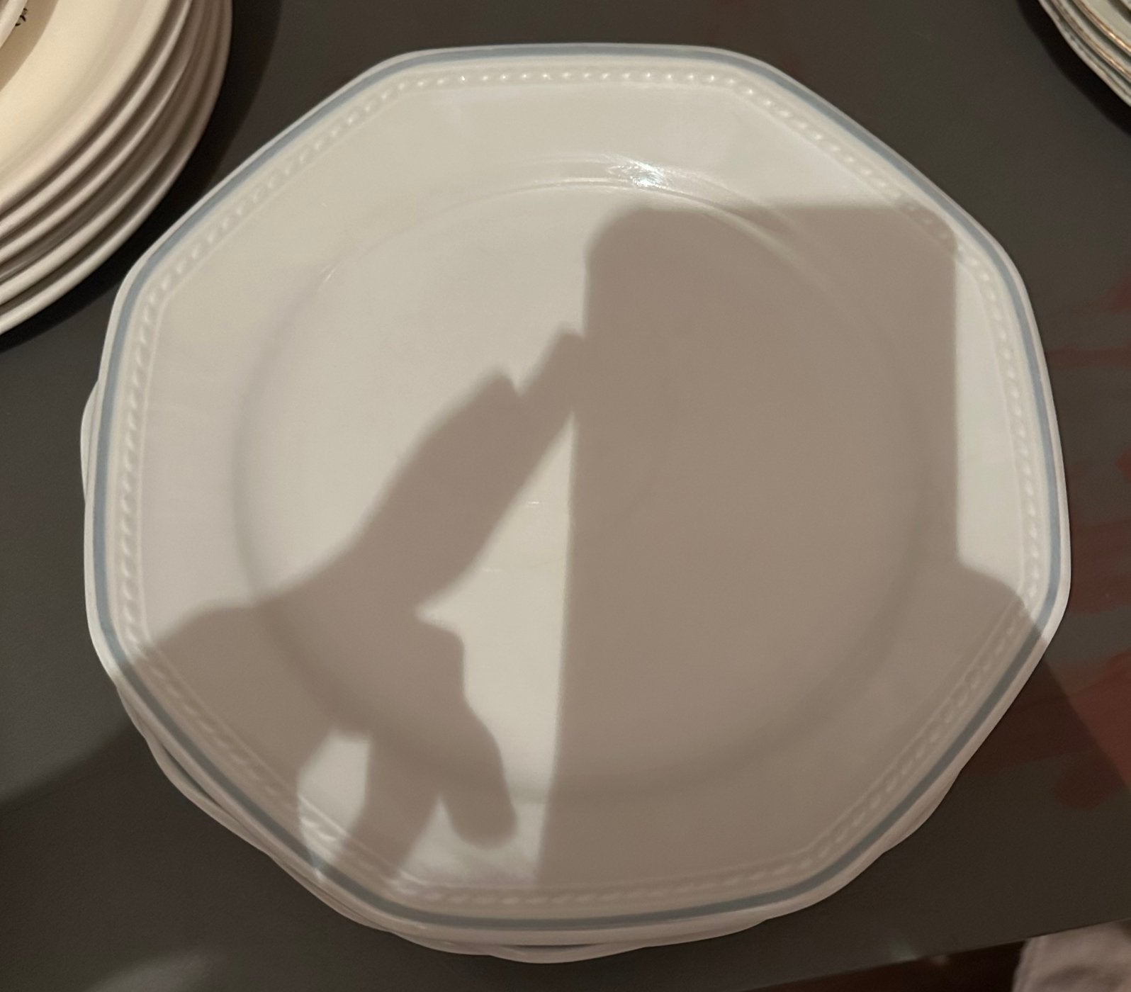 witte Villeroy & Boch Heinrich servies, Ophalen, Gebruikt, Overige stijlen, Porselein