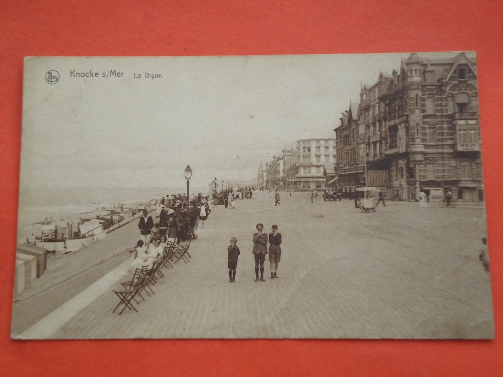 Knokke - Heist - Knocke - sur -Mer La Digue, Enlèvement ou Envoi, 1920 à 1940, Affranchie, Flandre Occidentale