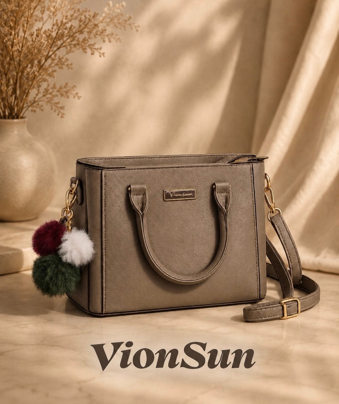 Mooie handtas, Ophalen of Verzenden, Nieuw, Beige, Handtas