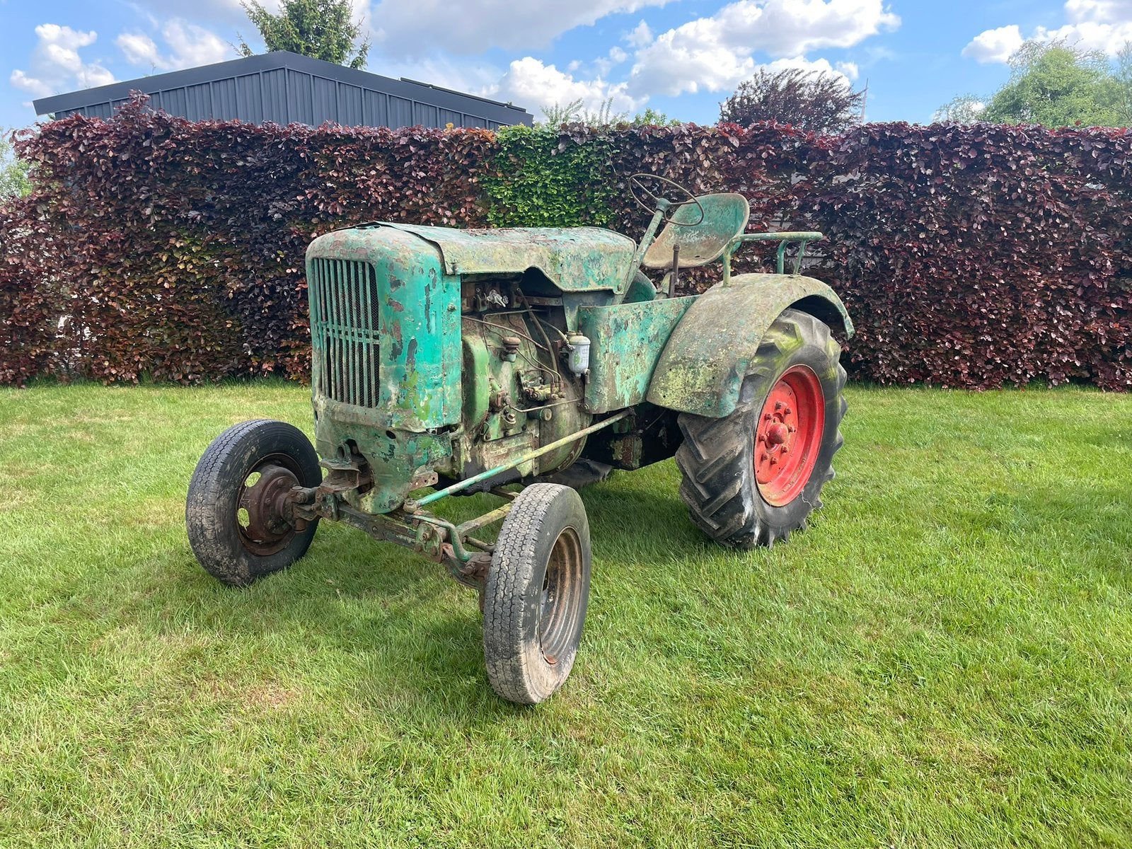 Tracteur Guldner AF30 1950 (Sorti de grange) - TRÈS RARE️, Articles professionnels, Enlèvement