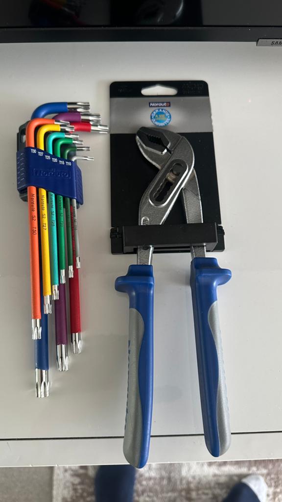 Torx setje en waterpomp tang splintersnieuw, Ophalen of Verzenden, Nieuw