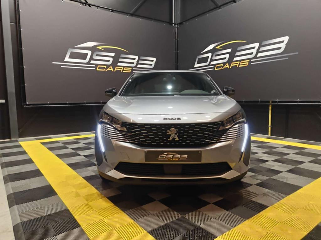 Peugeot 5008 1.2 AUTOMAAT 131pk 7-zit/LED/Virtual/360cam/Cru, Stof, Gebruikt, Zwart, 1199 cc