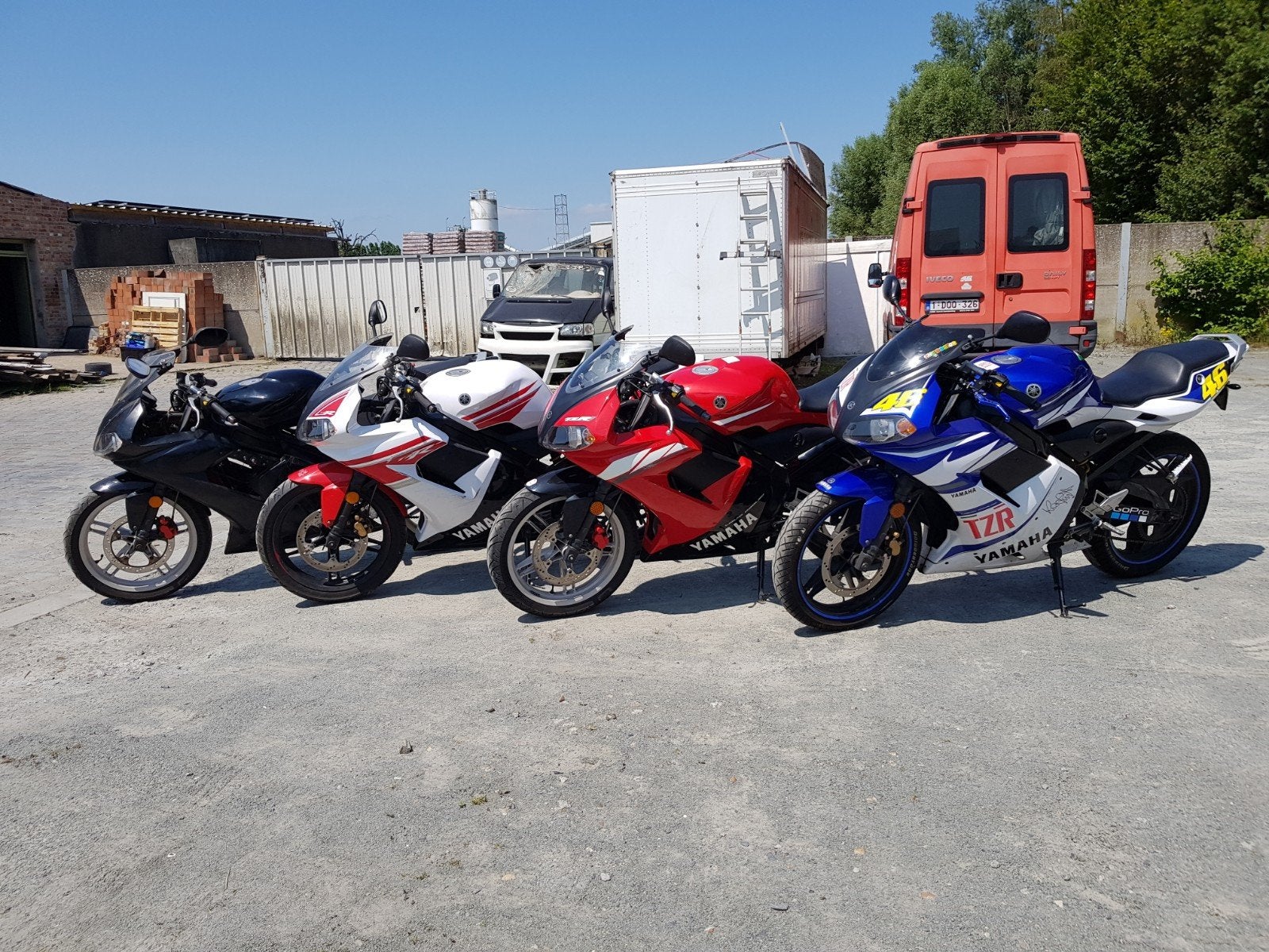 Yamaha TZR 50, Enlèvement