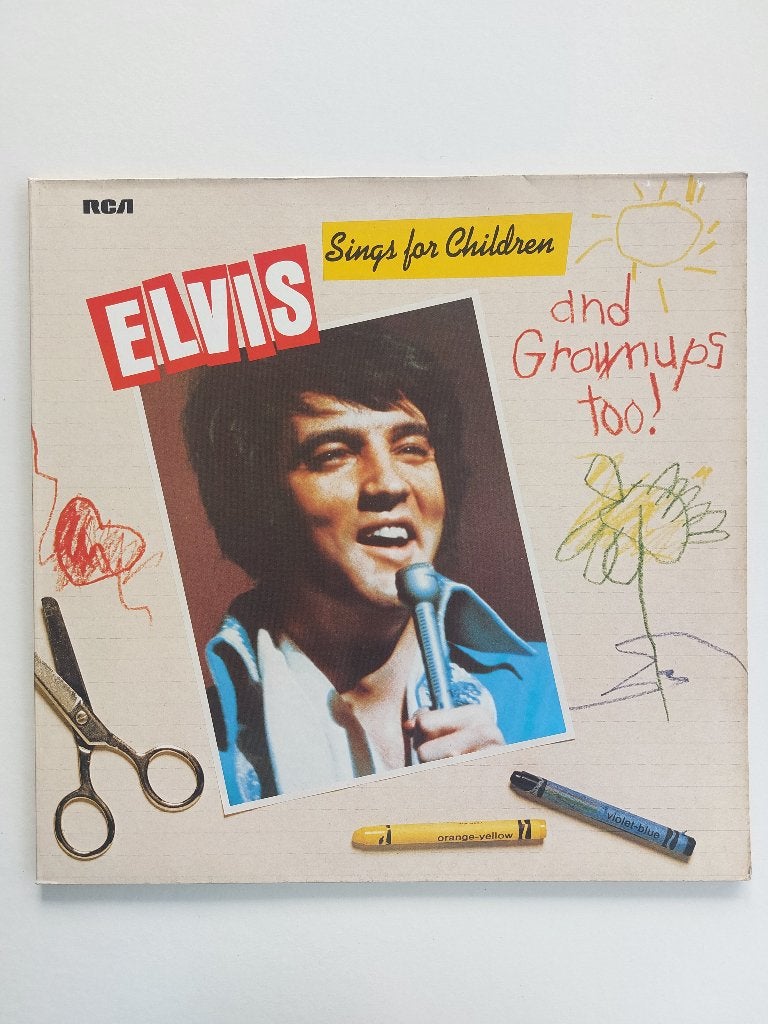 Elvis Presley - Chants pour enfants (1975 - Flip Cover), Pochette gatefold, Enlèvement ou Envoi, Comme neuf, LP