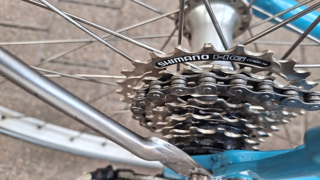 Lichte QUARDO OXFORD 7v. damesfiets ONDERHOUD GEHAD 100% oké, Ophalen, Velgrem, Versnellingen, Zo goed als nieuw