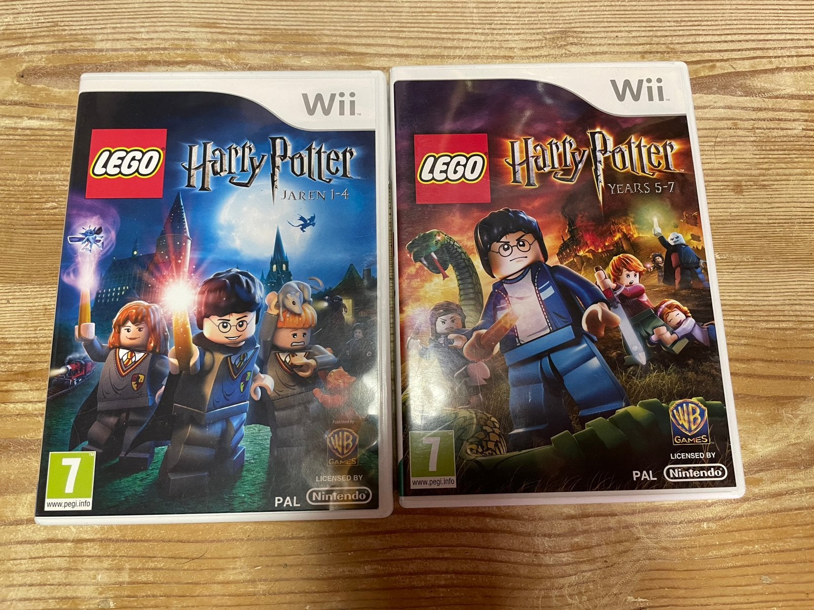 Harry potter jaar 1-4/ 5-7 voor wii. Lego, Games en Spelcomputers, Games | Nintendo Wii, Ophalen, Zo goed als nieuw