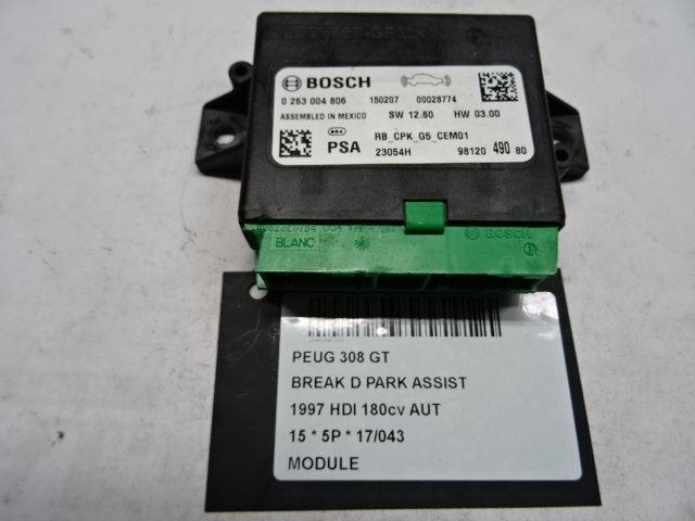 COMPUTER Peugeot 308 (L3 / L8 / LB / LH / LP) (9812049080), Kontakt-peugeot@peugeot.com, Gebruikt, Peugeot Deutschland GmbH, Bahnhofsplatz
65423  Rüsselsheim, DE