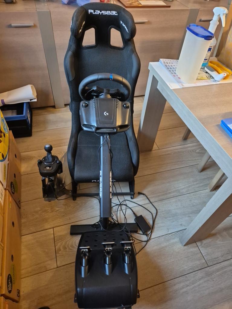 Setup Simracing complet, Ophalen, Zo goed als nieuw