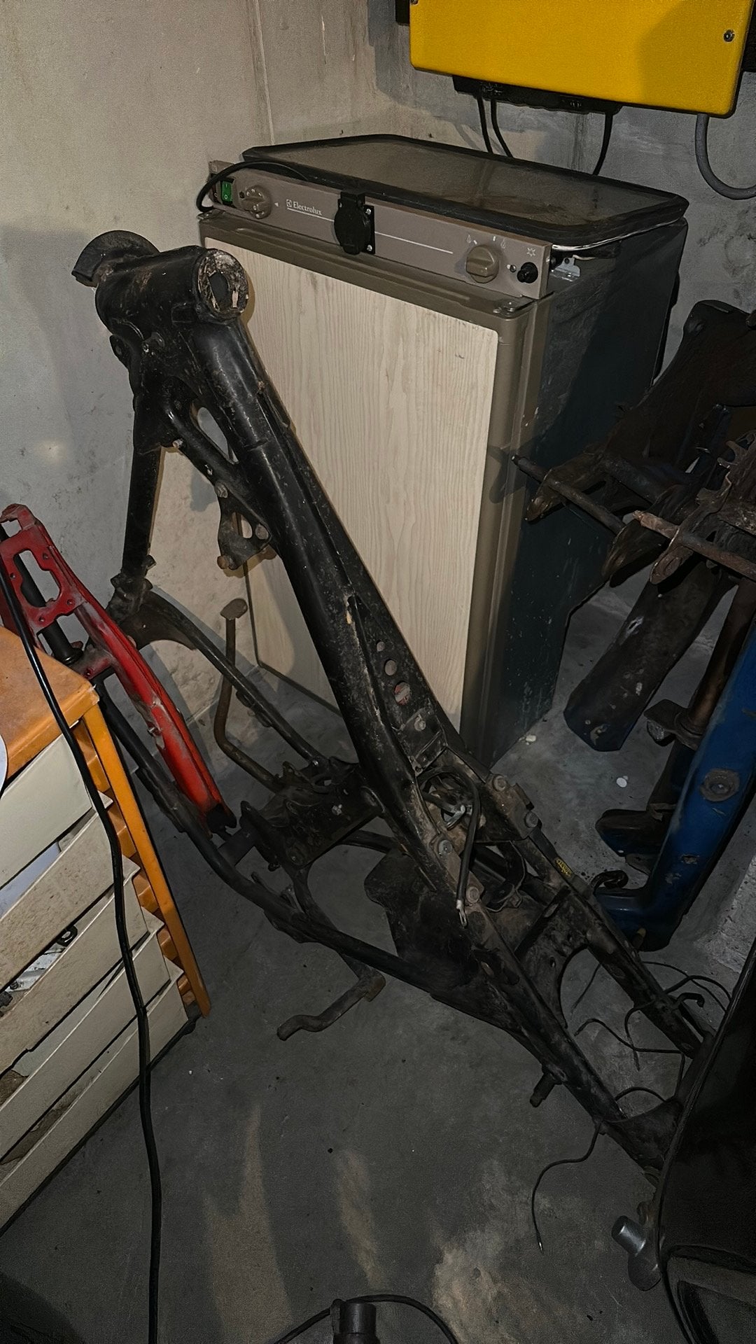 Honda cb125 k5 kader, Enlèvement