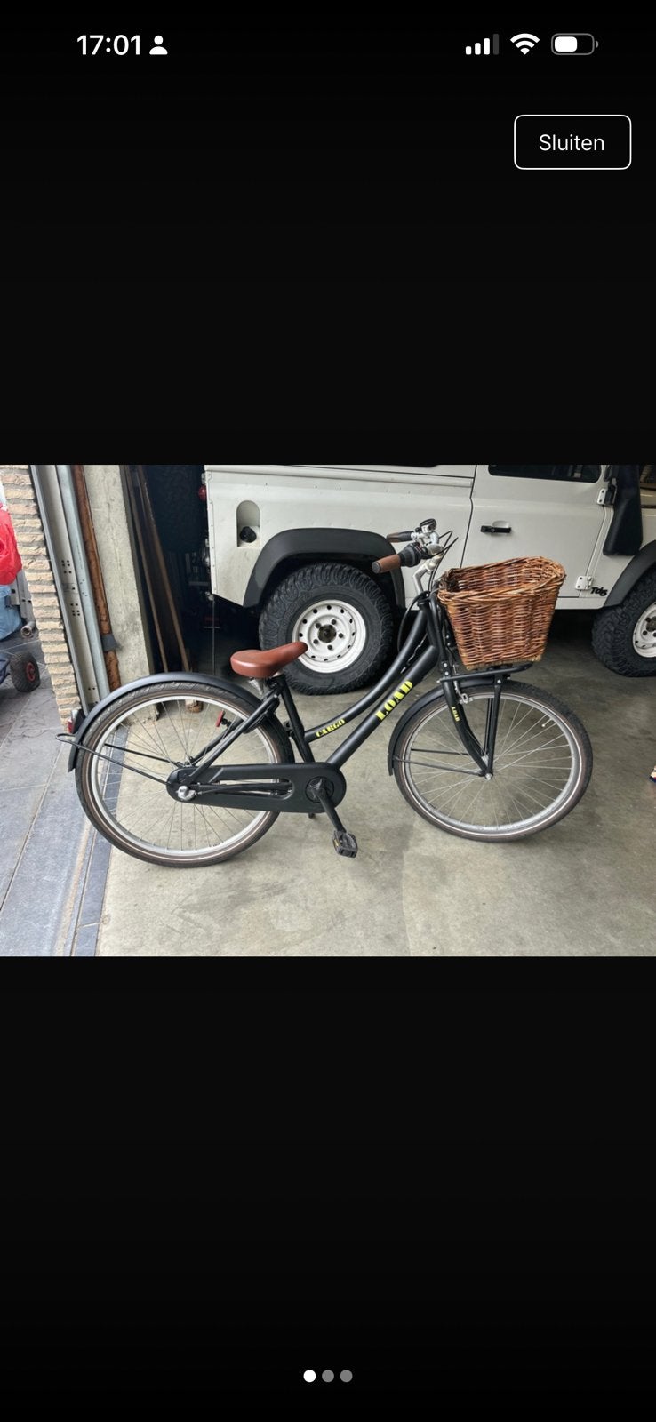 26 inch Cargo fiets, Fietsen en Brommers, Ophalen, Zo goed als nieuw
