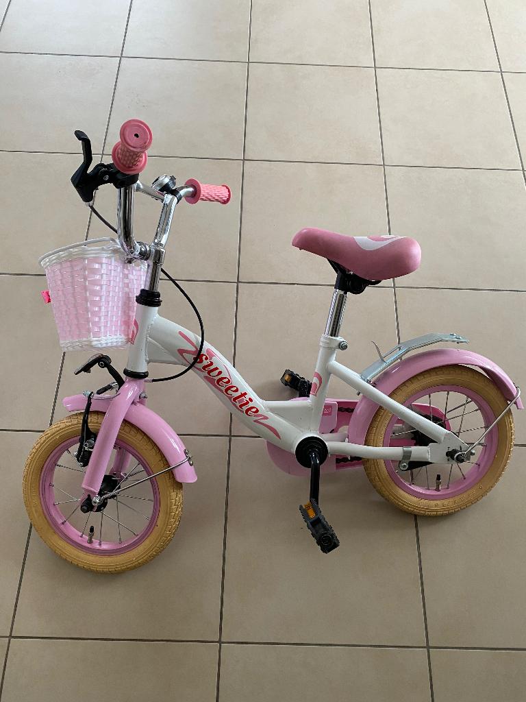 Meisjesfiets +/- 3-5 jaar, Ophalen, Gebruikt