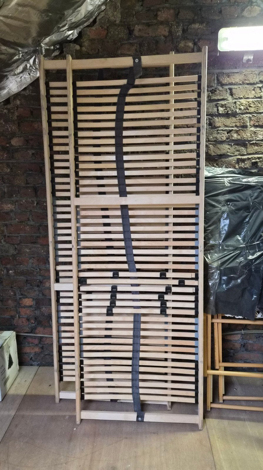 Ensemble de 2 Sommiers à lattes Ikea, Enlèvement, Utilisé, Sommier, 200 cm