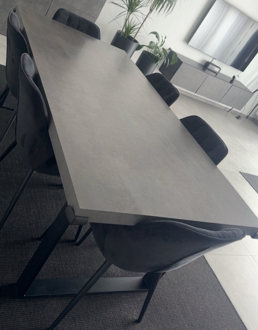Table à manger, Comme neuf, 100 à 150 cm, Enlèvement, 200 cm ou plus