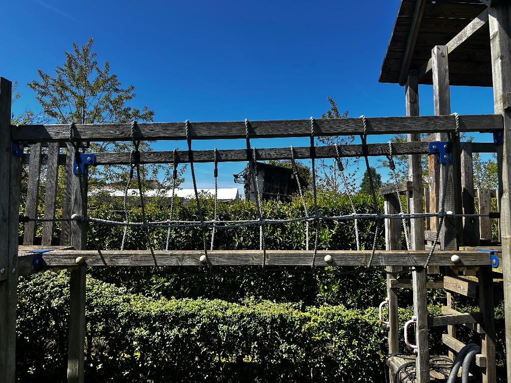 Verbindingsbrug met klimnet, Kinderen en Baby's, Ophalen, Gebruikt, Klimnet, Aanbouwonderdeel