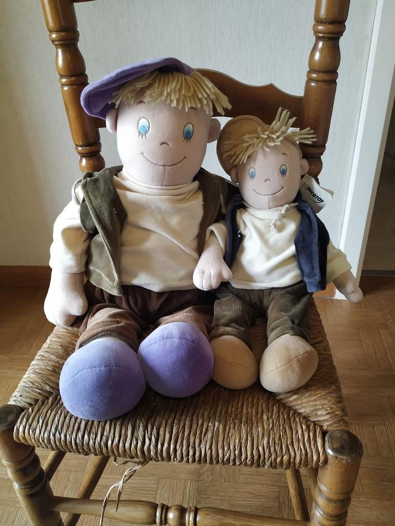 knuffel poppen grote en kleine broer splinternieuwe, Ophalen of Verzenden, Nieuw