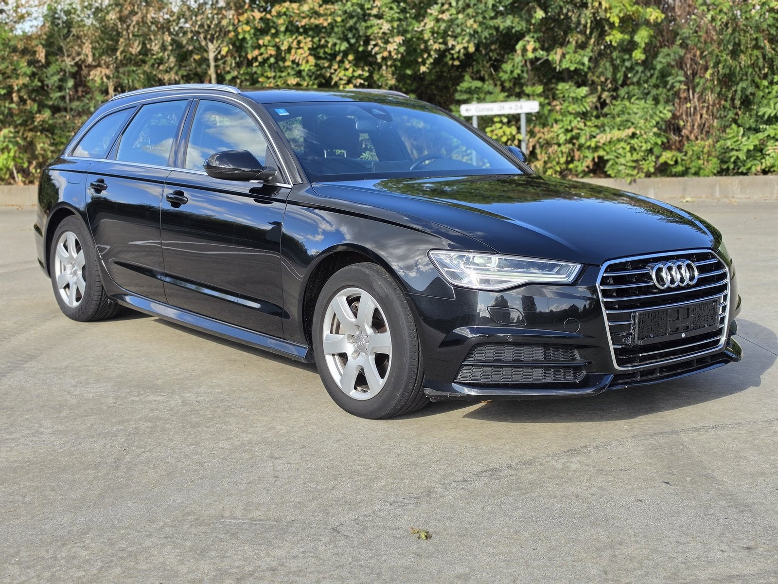 AUDI A6 AVANT / AUTOMAAT! / 3.0 DIESEL V6! EURO 6d! /GEKEURD, Auto's, Audi, Automaat, Dealer onderhouden, Zwart, Leder