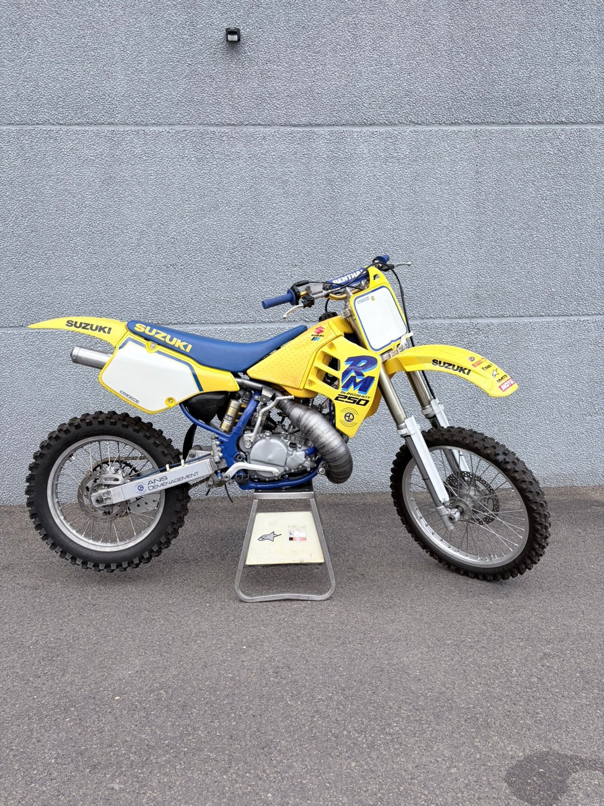 Suzuki RM 250 uit het jaar 1990